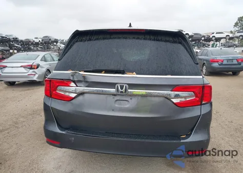 2019 Honda Odyssey Ex-L from USA, damaged, VIN 5FNRL6H7XKB124249